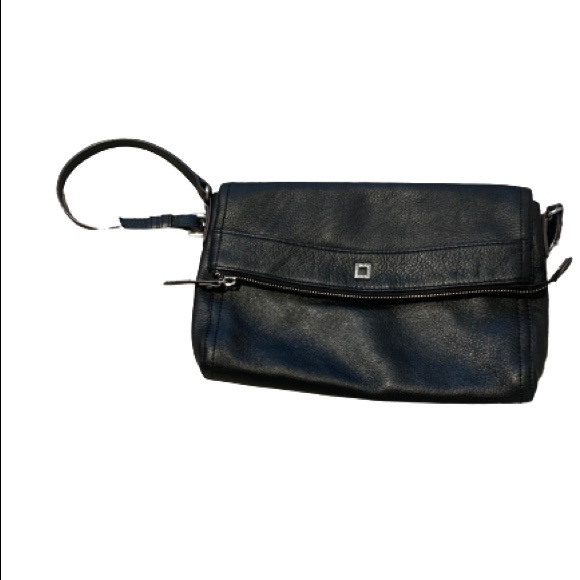 LODIS Crossbody Nadia Bag 
Black Pebbled Leather - Picture 5 of 7